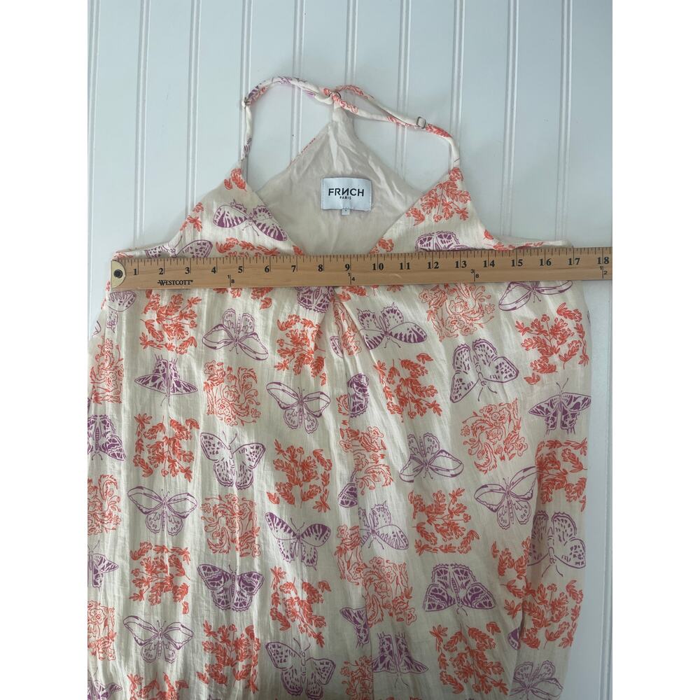 FRNCH Anais Butterfly Print Shift Dress Size Womens Small - Picture 6 of 8